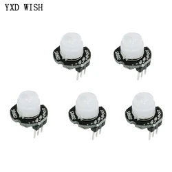 5pcs HC-SR602 MINI Motion Sensor Detector Module SR602 Human Body Pyroelectric Infrared PIR Motion Sensors Board DIY Kit