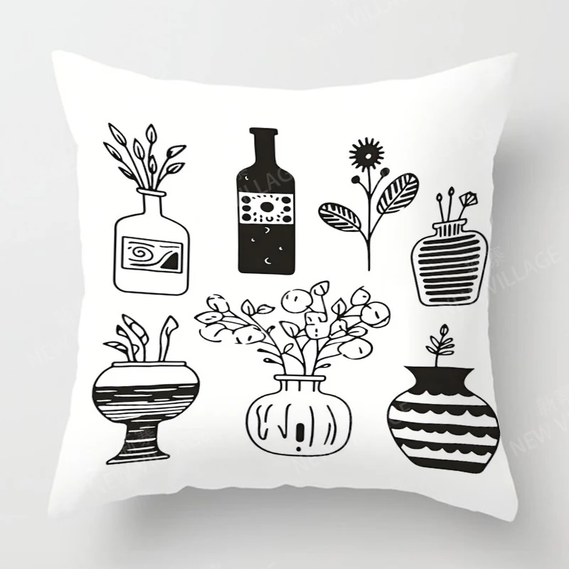 Modern Decorative Cushion for Home Living Room Decor Throw Pillow Cover 45*45 40x40cm 60x60cm 45x45cm 50x50cm sofa food 40*40 5