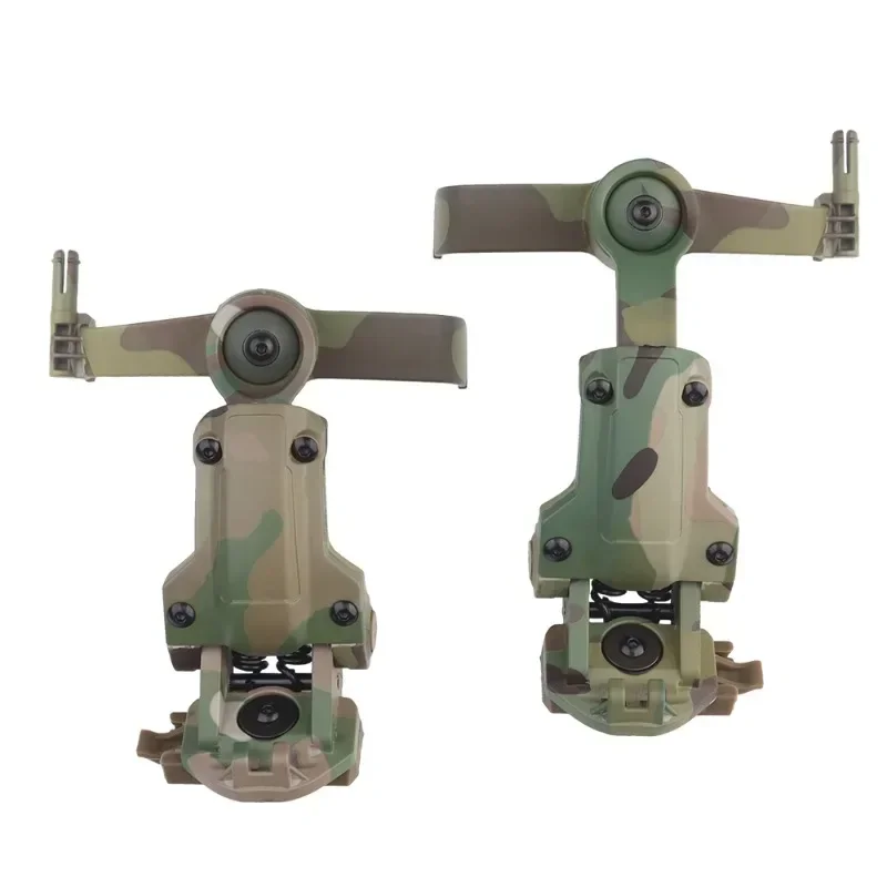 Tactical Helmet Rail Adapter for C Series Headset Accessories Airsoft Holder Adjustable Suspension Bracket CS Sports Equipment 5