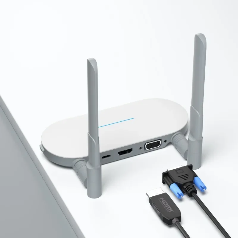 

50m USB Wireless HDMI Extender Video Transmitter and Receiver Switch Adapter for Phone Laptop PC To TV Monitor Projector Meeting