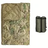 Button style camouflage Woobie blanket with waterproof cape lining, suitable for outdoor camping, hiking, hunting 6