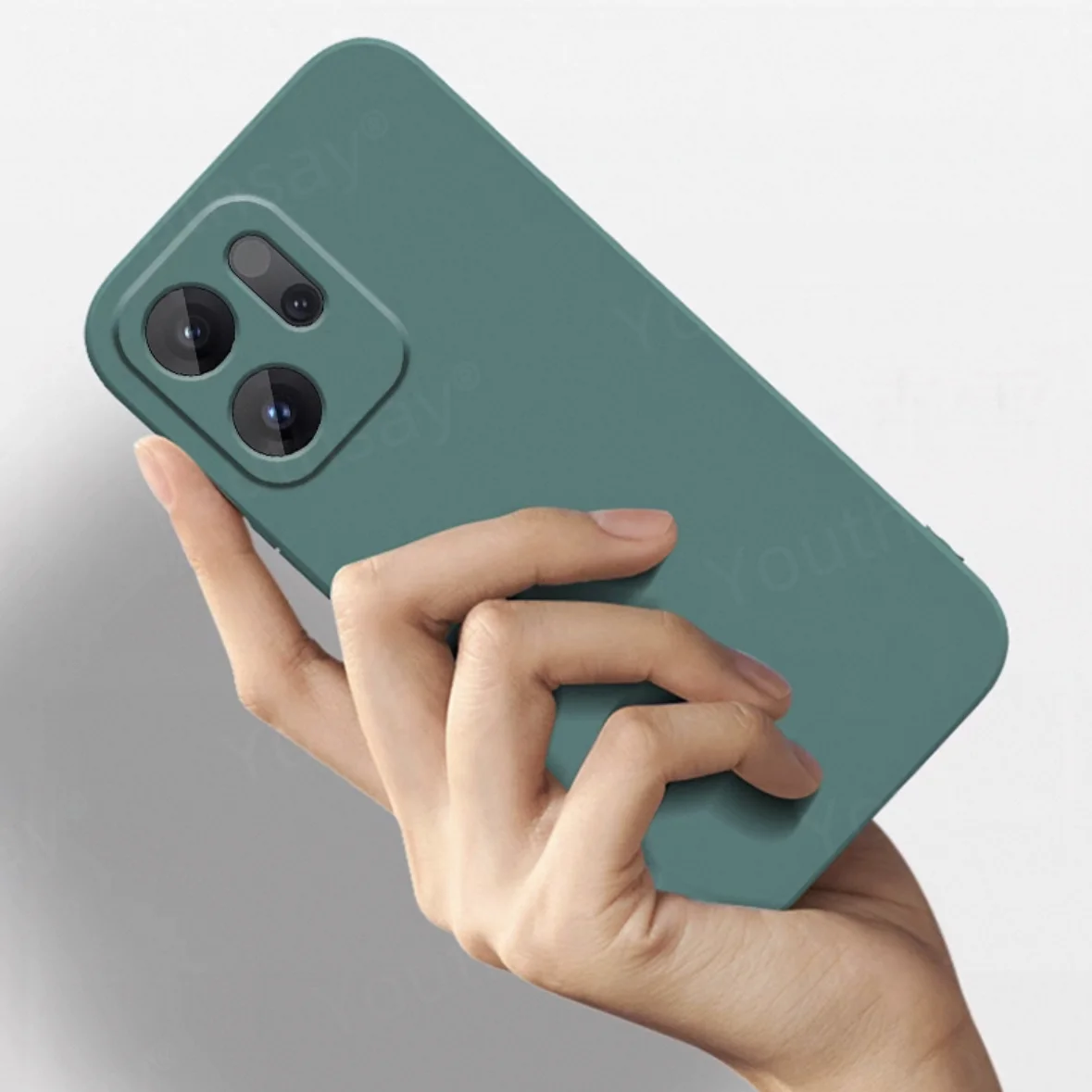 Original Liquid Silicone Soft TPU Phone Bumper Case Cover