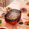 Electric Hot Pot Household Multi-Functional Barbecue Integrated Pot Cooking Electric Special Cooking Pot 2