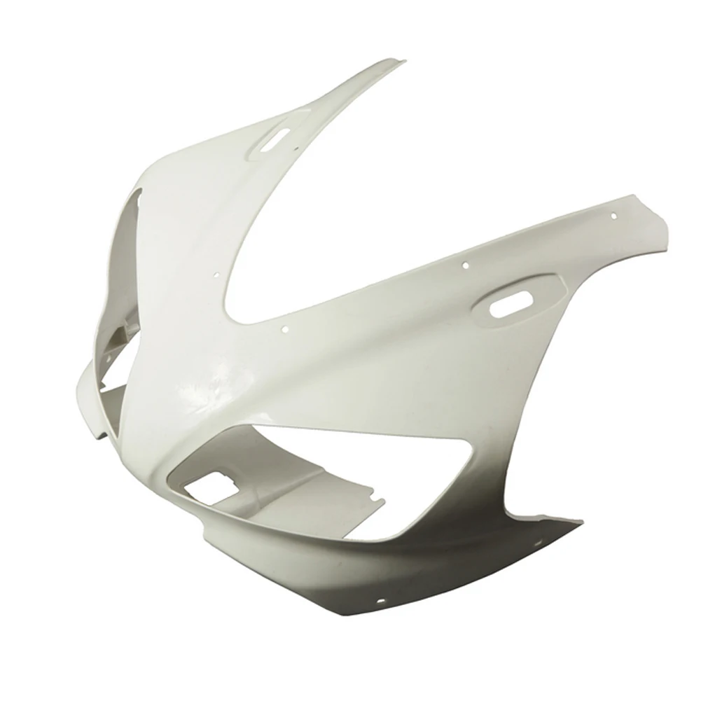 For Yamaha YZF R1 Upper Front Nose Fairing Cowl 1998 1999 Motorbike Part Accessories Injection Mold ABS Plastic Unpainted White