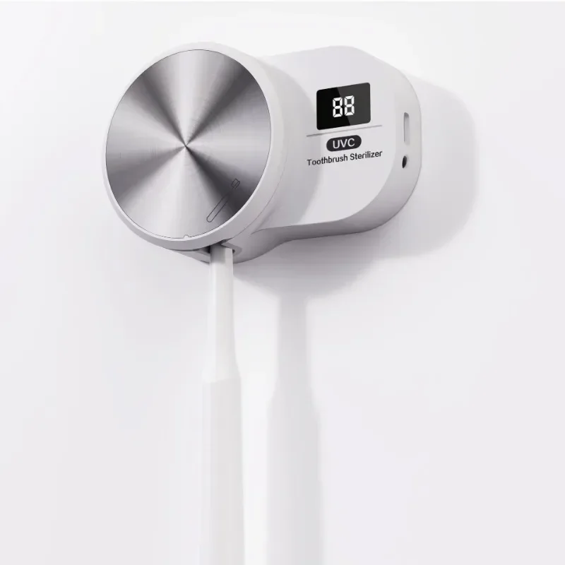 Tooth Brush Head Disinfection Box Intelligent Induction Germicidal Storage Stand Single Portable UV Toothbrush Holder Sanitizer