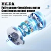 HILDA 21V Blue Electric Impact Wrench Rechargeable Brushless 3/4 Socket Wrench Cordless Without Battery 6