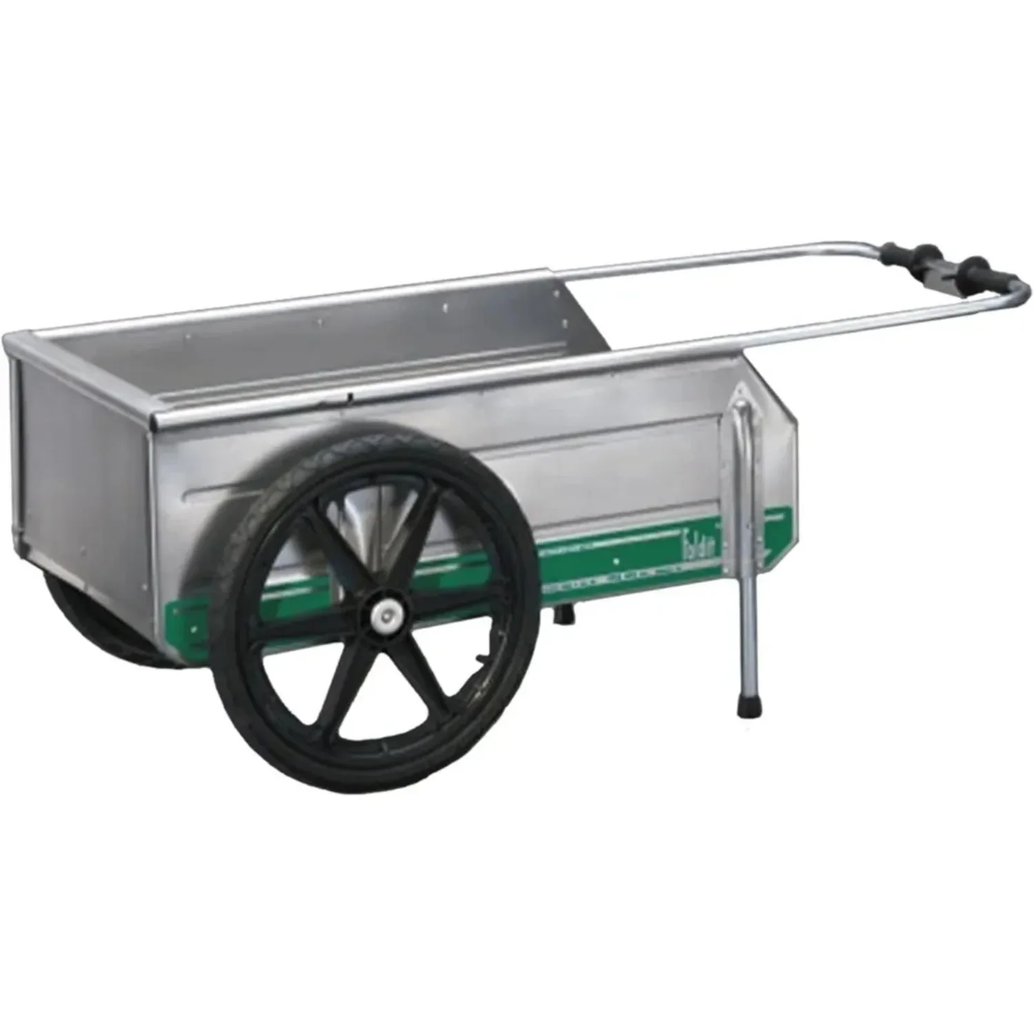 Company Foldit Do It All Portable Rust Corrosion Resisting Aluminum Folding Utility Cart with 300 Pound Capacity, Silver