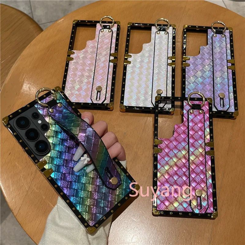 Braided Wrist Strap Phone Case For Iphone 17 Pro Max 16 15 14 13_voghion.com
