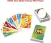Games UNO Nothin’ But Paper Family Card Game with 112 Cards 5