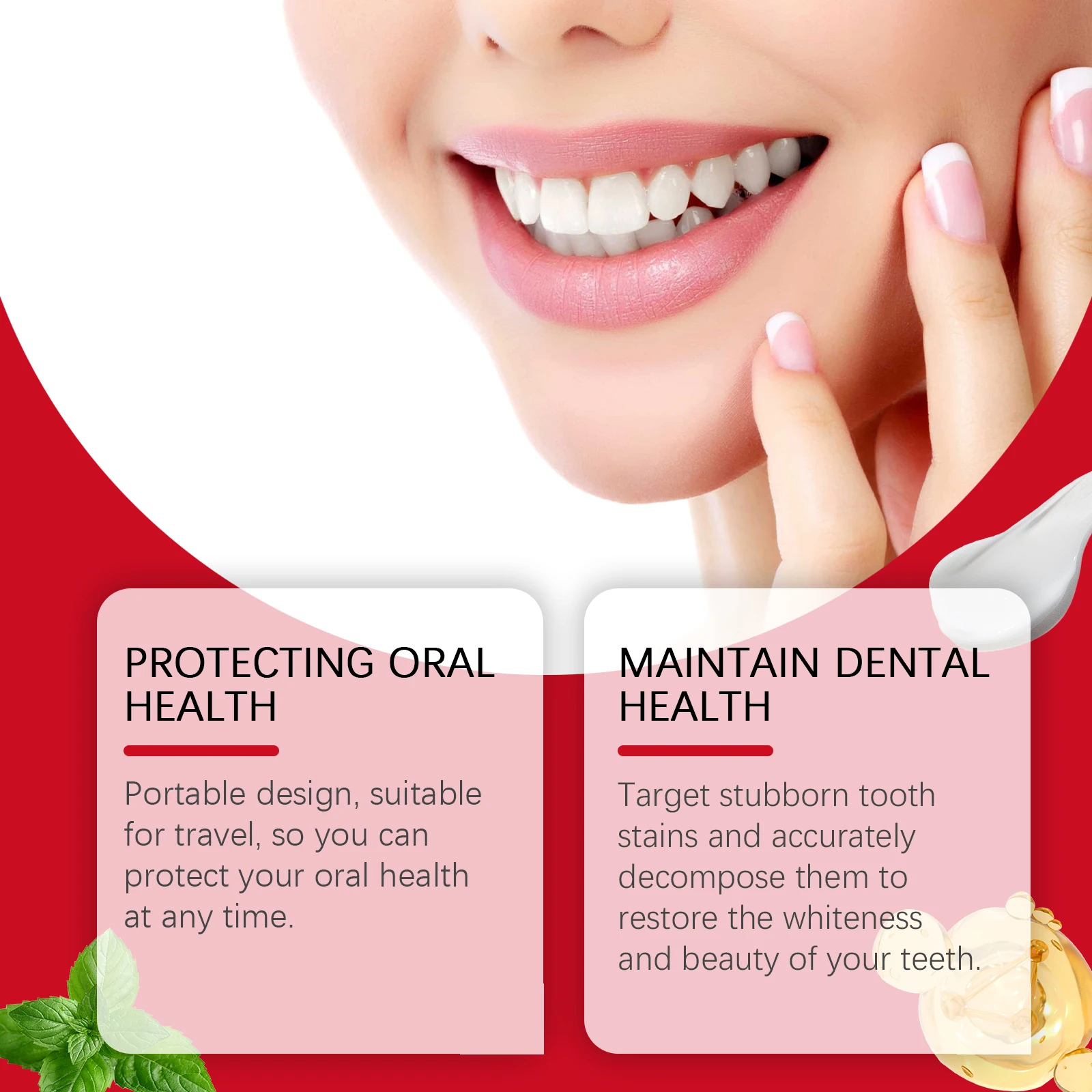 Sp-8 Probiotic Toothpaste Whitening Teeth Cleaning Tea Coffee Stains Remove Bad Breath Mouth Fresh Tooth Decay Repair Toothpaste