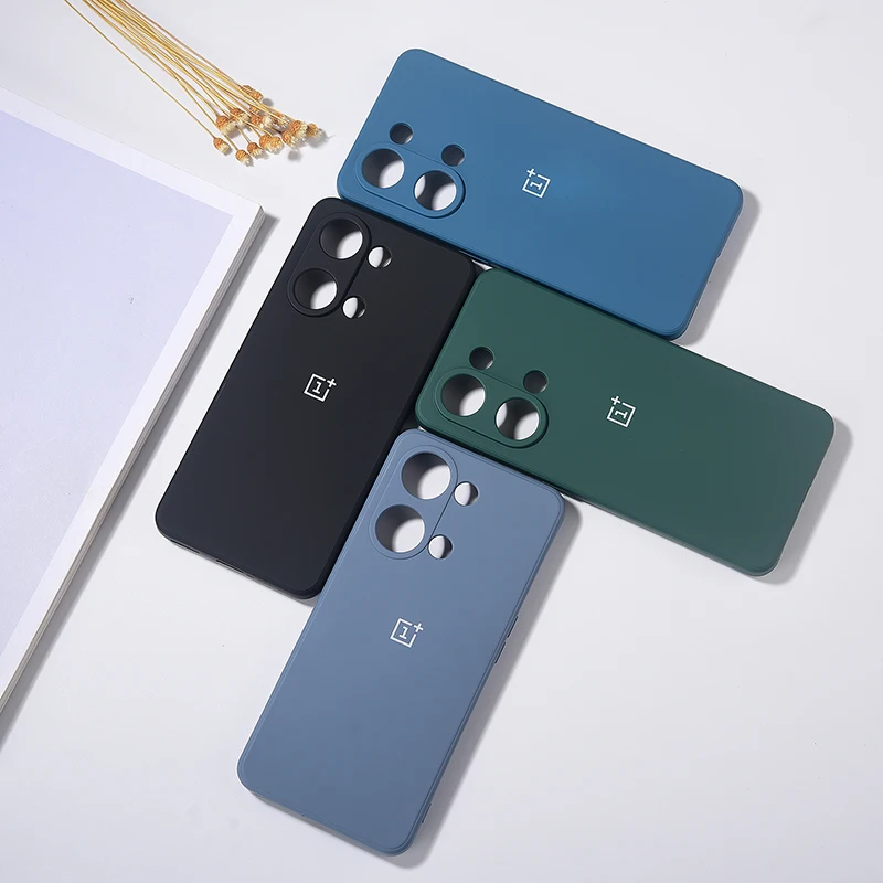 Luxury Shockproof Liquid Silicone Phone Case - Premium TPU Back Cover