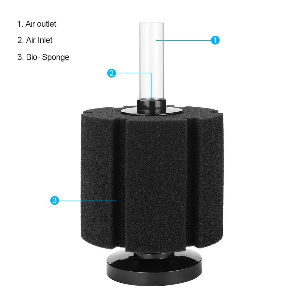 Water Fairy Biochemical Cotton Filter SG-2810 SG-2811 Mini Fish Tank Pneumatic Filter Silent Narcissus Sponge Aquarium fish tank filter