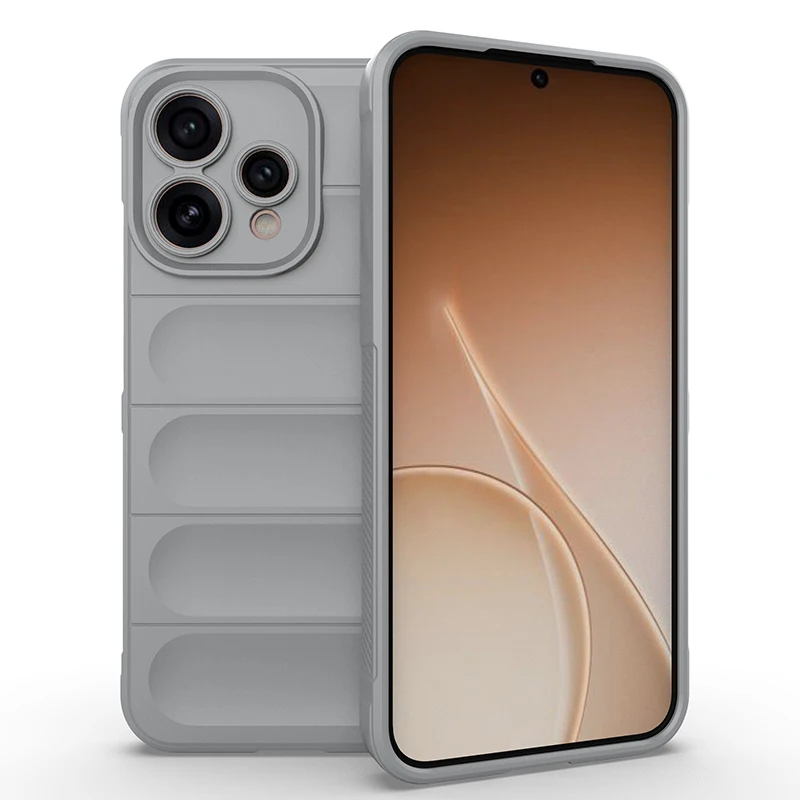 Anti-Shock Heavy Duty Silicone Back Case - Rugged Armor Rubber Design