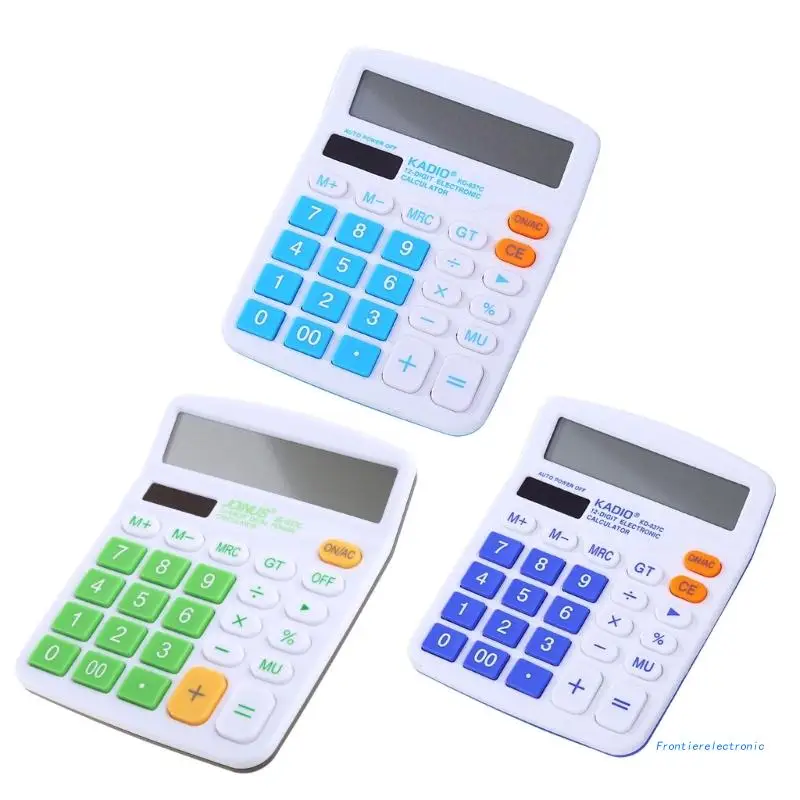 

Large Electronic Calculator Counter Power 12Digit Display Multi-Functional Big Button for Business Office DropShipping