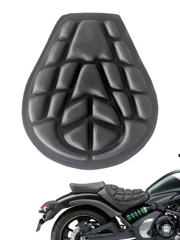 

Универсальный чехол для мотоциклетного сиденья, 3D удобная накидка на воздушное сиденье, амортизирующие сиденья