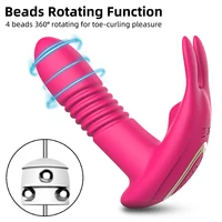 Bluetooth Stoßvibrator für Frauen Klitoris Stimulator APP Rotierender G-Punkt-Dildo Fernbedienung Erwachsene Weibliches Sexspielzeug 3