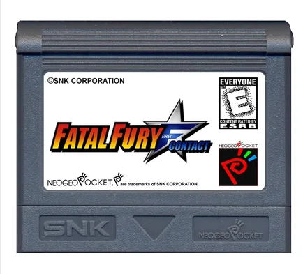 32-битный игровой картридж NGP ** Фатальная фурия первый контакт