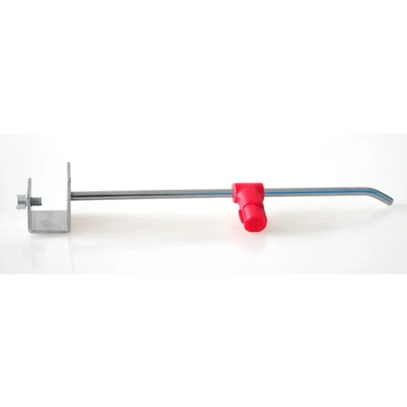 Small red lock supermarket shelves anti-theft hook digital accessories storage hook