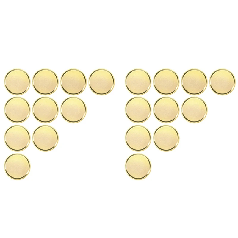 Brass Laser Engraving Blanks 20Pcs 40Mm For DIY Crafts