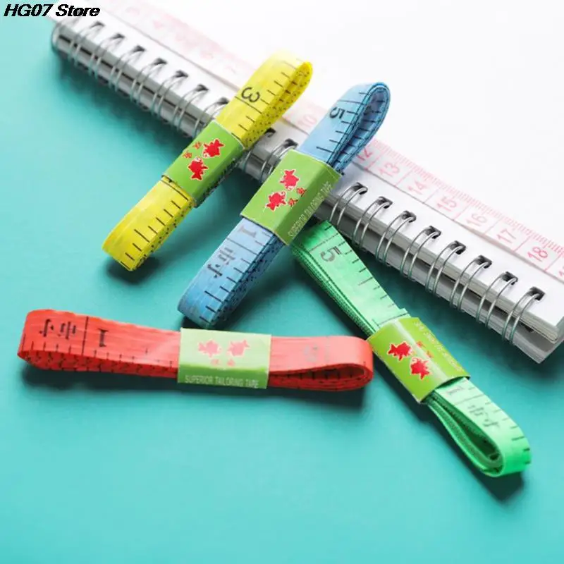 Body Measuring Ruler tape measure measuring tape measuring ruler Sewing Tailor Tape Measure Mini Soft Flat Centimeter Meter 0.5m