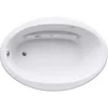 K-1162-S1-0 Sunward ExoCrylic Drop-In Whirlpool with End Drain, White, 60 x 42-Inch 3