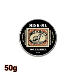 Premium Leather Care Balm - Natural Odorless Conditioner for Shoes, Bags, and Furniture (50g)
