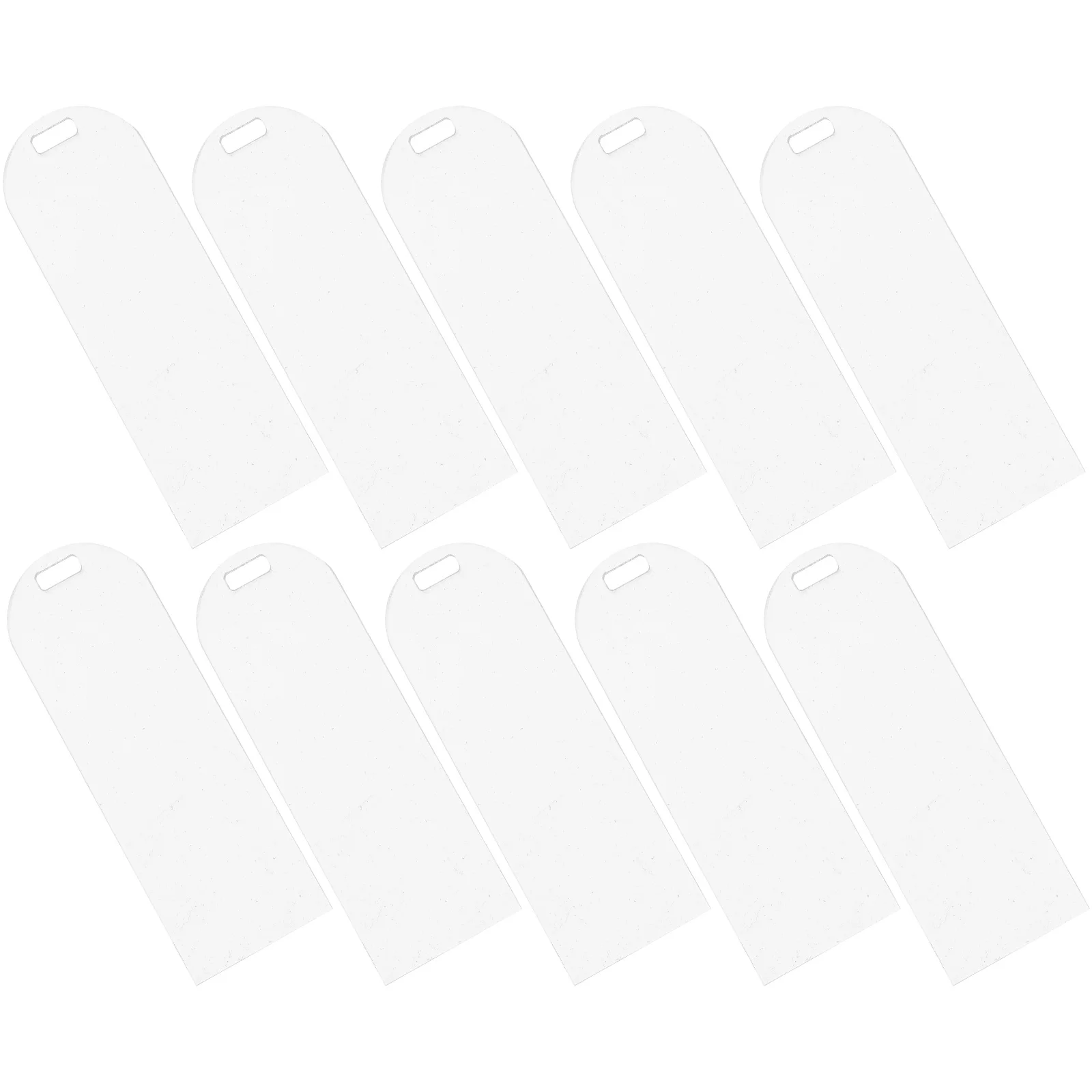 

10 Pcs DIY Blank Bookmark Page Marker Acrylic Bookmarks Blanks The Gift Fine Craft Teacher Student