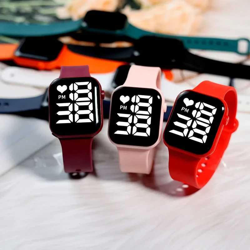 Digital Watch Brand Sports Electronic Watch For Men Women Children