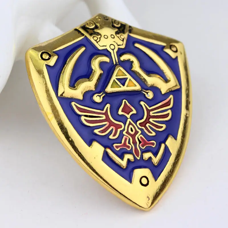 Hyrule 판타지 무기 젤다 마스터 소드, Hylian Shield 게임 키 체인 무기 모델, 카타나 사무라이 장난감, 소년 생일 선물