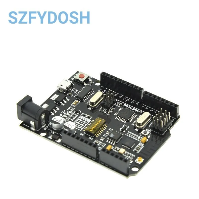 Wifi R3 Atmega328P + Esp8266 (Memoria 32Mb) Usb-Ttl Ch340G Per Scheda Di Sviluppo Arduino Uno R3 Wemos Esp8266