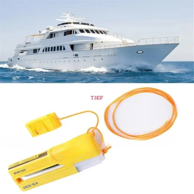 T3EF Waterproof Locator Beacon with Long Battery Life for Reliable Navigation Tracking Marine and Wilderness