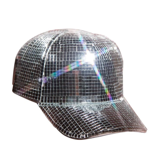 Disco Mirror Baseball Hat Cowboy Baseball Hats Cowboy Hat Disco