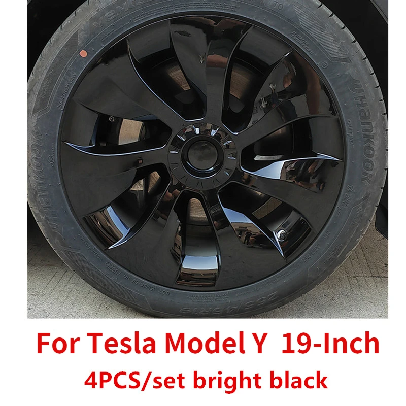 hoods car For Tesla Model Y 2021 2022 Models Hubcap Modification 19-inch Car Hubcap Hubcap Model Y Auto Replacement Accessories bug shield for truck Exterior Parts