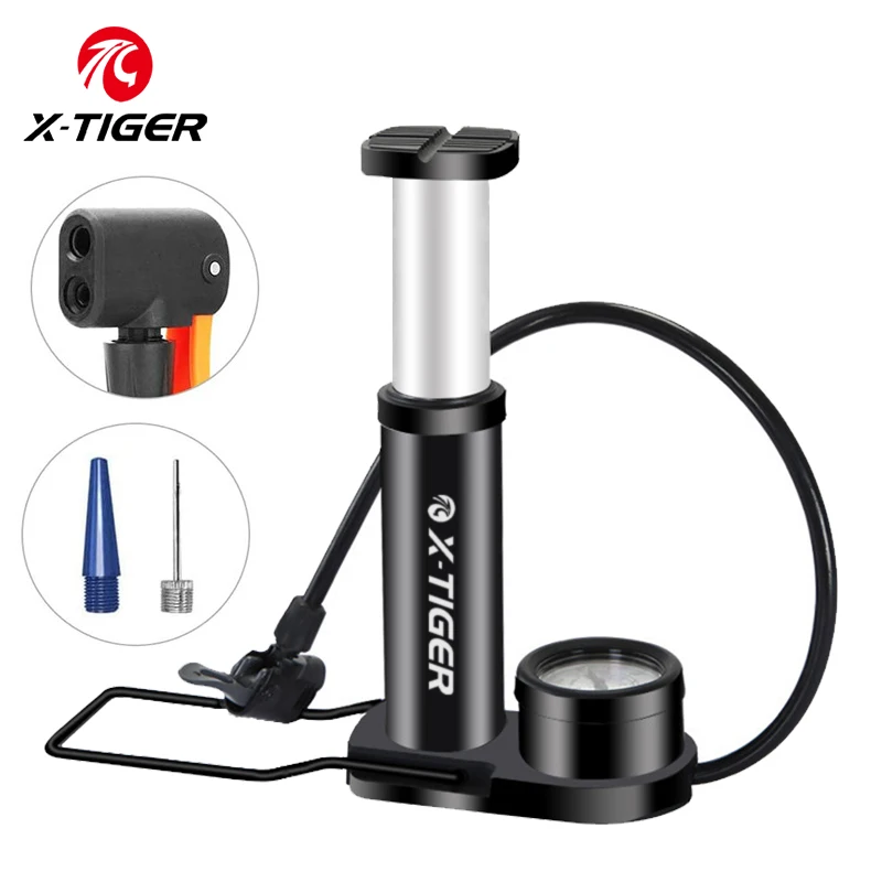 X TIGER Bike Pomp Ultra Light Mtb Road Fietsband Pomp Inflator Schrader