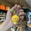Cute bean sprouts, frog cartoon keychain, car keychain, creative backpack hanging decoration, couple gift wholesale 4