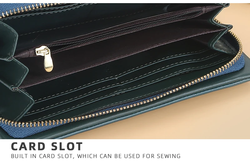 Baellerry Neue Frauen Telefon Tasche Geldbörsen Große Kapazität Handtasche Zipper Karte Halter Weibliche Geldbörse Münzfach Marke Brieftasche Für Mädchen – Detail 21