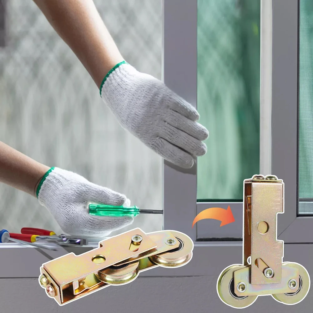 Easy Installation Door Repair Home Improvement Patio Door Rollers Long-lasting Performance Radial Ball Bearings