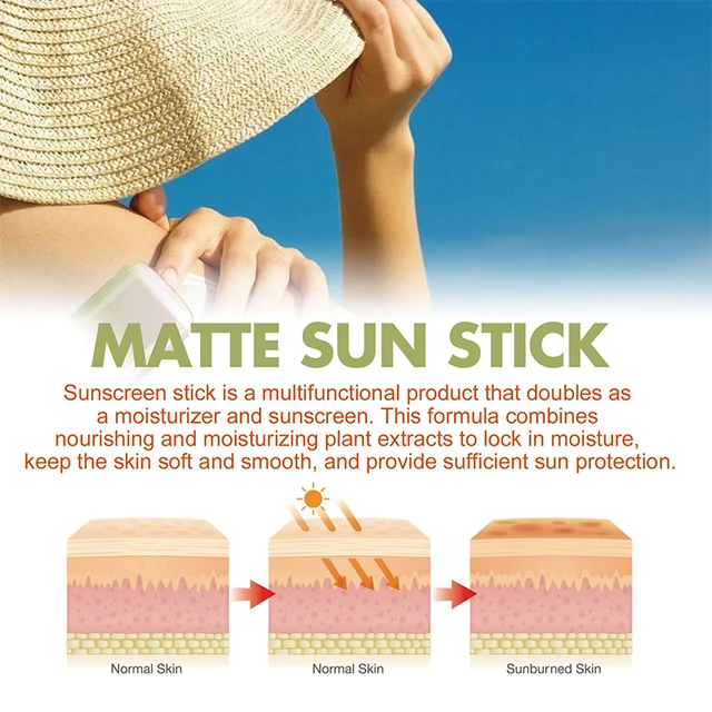 Sonnenschutz stift matt Sonnen stock Sonnencreme spf50 pa UV-Schutz creme  Antioxidans Öl kontrolle erfrischende Korea