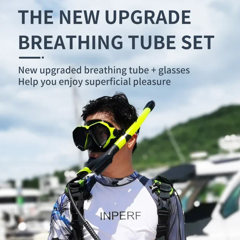 2L Scuba Diving Equipment/gear D Set Mini  Tank  Mask/Adapter Cylinder Oxygen Bottle Underwater Snorkeling Set 2