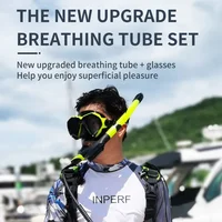 2L Scuba Diving Equipment/gear D Set Mini  Tank  Mask/Adapter Cylinder Oxygen Bottle Underwater Snorkeling Set 2