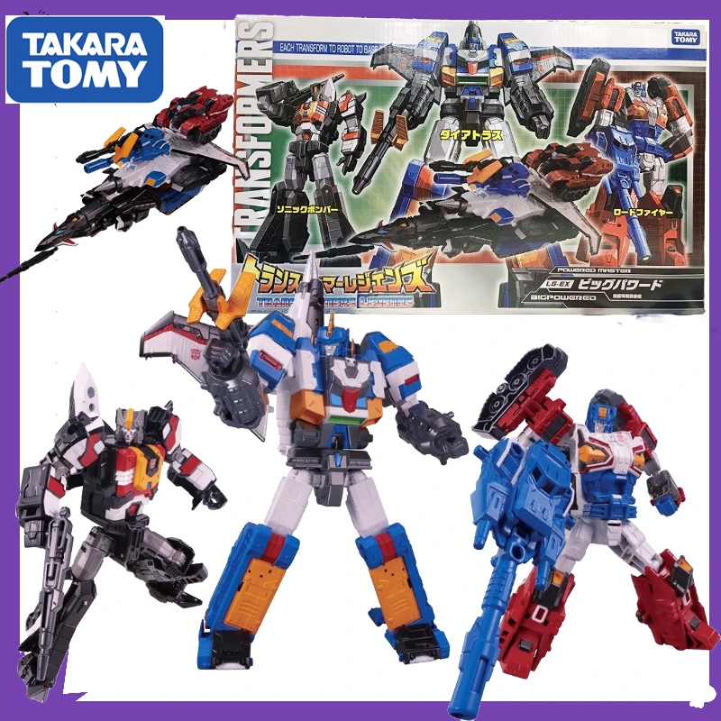 

In Stock Original TAKARATOMY Transformers LG-EX Dai Atlas SonicBomber Integrated Warrior Toys Birthday Gift Collection Model