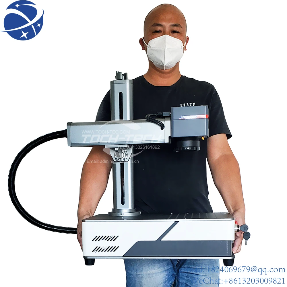 

YUN YI 30w 50w 60w 3d UV printer mark mopa fiber lazer laser marking engraving machine machines for metal business cards