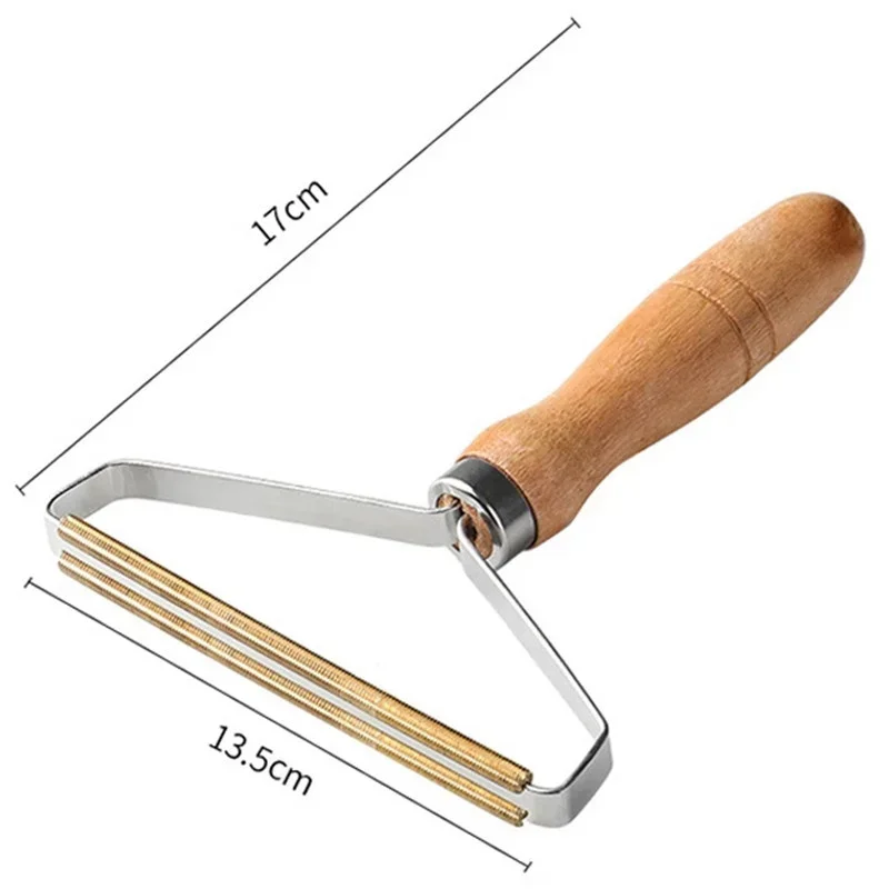 Portable Manual Hair Removal Agent Carpet Wool Coat Clothes Shaver Brush Tool Coat Double Sided Hair Removal Ball Knitting Tool