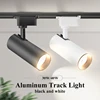 Spot Led Track Light COB Spotlight Ceiling Track Lamps 30W 40W track rail Home Bedroom Store Living Room Kitchen Rail Lighting 2