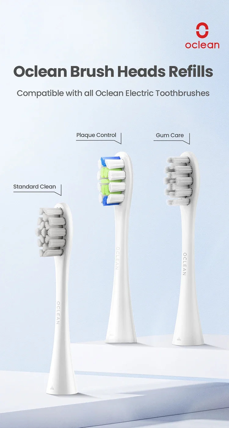 For Oclean X pro Elite Flow Z1 X10 E1 Air 2 All Series Smart Accessories For Oclean Original Electric Toothbrush Brush Heads