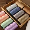 2.5mm Summer Light Ice Silk Cotton Thread 250g/Roll Crochet Yarn for DIY Hats Bags Crafts Flat Ribbon Hollow Crocheting Thread 5