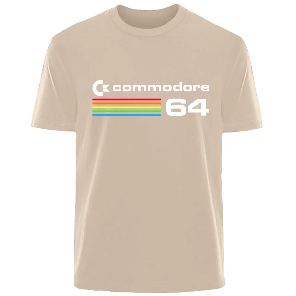 Commodore 64 men's tops summer fashion cotton breathable and comfortable T-shirt casual fashion street wear