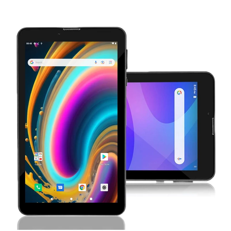 Hot Sales 7" Android 11 Tablet PC 1GB RAM 16GB ROM SC7731 Quad Core CPU 3G Phone Tablet for Kids 2* SIM Card WIFI Dual Camera 4