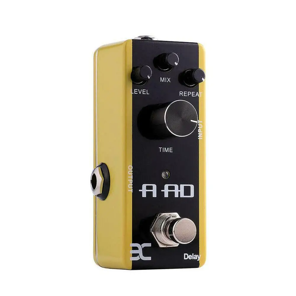 ENO Acoustic Guitar Delay Effects Pedal True Bypass Style 9V DC