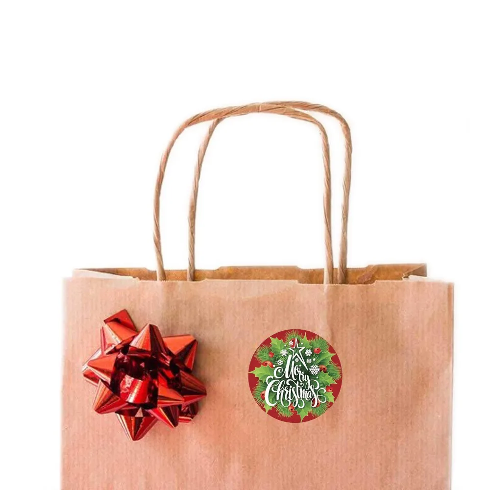 Рисунок 6 - Мультяшные рождественские наклейки с Санта-Клаусом